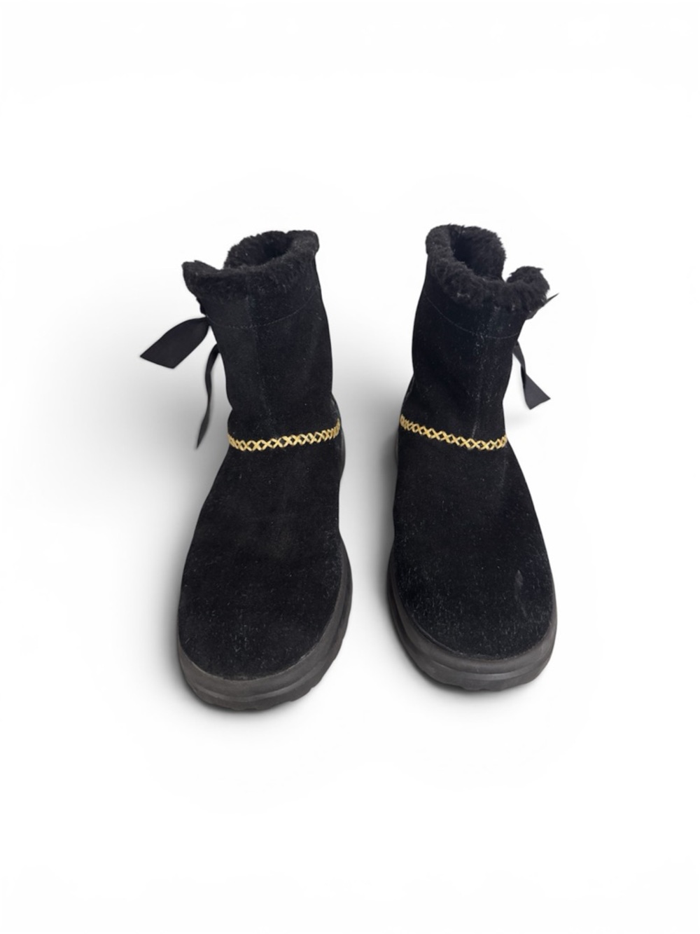 I Heart UGG by UGG Australia Black Suede Ankle Boots Size 7